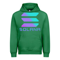 Emerald solana cryptocurrency solana Urban Hoodie - linhVisuals
