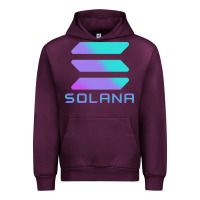 Mauve Wine solana cryptocurrency solana Urban Hoodie - linhVisuals