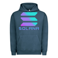 Pigment Midnight Navy solana cryptocurrency solana Urban Hoodie - linhVisuals
