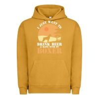 Pigment Peanut Butter boxer beer dog lover t  shirt boxer beer dog lover t  shirt Urban Hoodie - linhVisuals