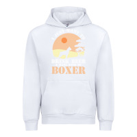 White boxer beer dog lover t  shirt boxer beer dog lover t  shirt Urban Hoodie - linhVisuals