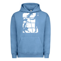 Pigment Pebble Blue billiards gift t  shirt pool cue snooker table billiard t  shirt Urban Hoodie - linhVisuals