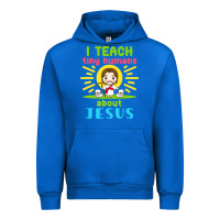 Cobalt i teach tiny humans about jesus Urban Hoodie - linhVisuals