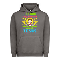 Pigment Tornado i teach tiny humans about jesus Urban Hoodie - linhVisuals
