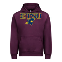 Mauve Wine etsu buccaneers Urban Hoodie - linhVisuals