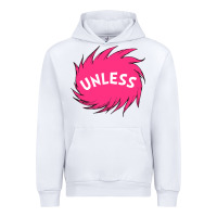 White unless   lorax Urban Hoodie - linhVisuals