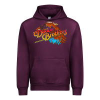 Mauve Wine The Doobie Brothers Urban Hoodie - linhVisuals