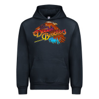 Navy The Doobie Brothers Urban Hoodie - linhVisuals