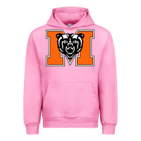 Fuchsia Pink mercer bears Urban Hoodie - linhVisuals
