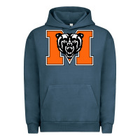 Pigment Midnight Navy mercer bears Urban Hoodie - linhVisuals