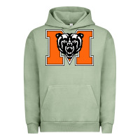 Pigment Oil Green mercer bears Urban Hoodie - linhVisuals