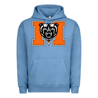 Pigment Pebble Blue mercer bears Urban Hoodie - linhVisuals