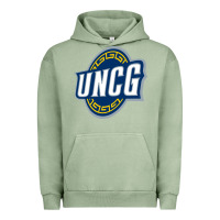 Pigment Oil Green unc greensboro spartans Urban Hoodie - linhVisuals