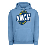 Pigment Pebble Blue unc greensboro spartans Urban Hoodie - linhVisuals