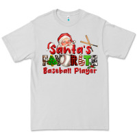 Dove Grey santas favorite baseball player Premium Tee - CowGirlArtShop