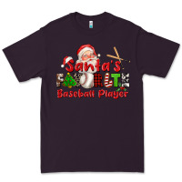 Plum santas favorite baseball player Premium Tee - CowGirlArtShop