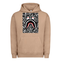 Pigment Burro Bape Shark Army Urban Hoodie - linhVisuals