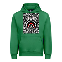 Emerald Bape Shark Army Urban Hoodie - linhVisuals