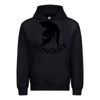 Black democracy Urban Hoodie - linhVisuals