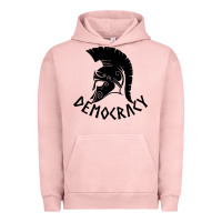 Pigment Salmon democracy Urban Hoodie - linhVisuals