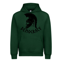 Forest Green democracy Urban Hoodie - linhVisuals