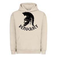 Pigment French Oak democracy Urban Hoodie - linhVisuals