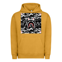 Pigment Peanut Butter Bape Shark Army Urban Hoodie - linhVisuals