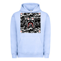 Pigment Grape Ice Bape Shark Army Urban Hoodie - linhVisuals