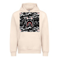 Sandshell Bape Shark Army Urban Hoodie - linhVisuals
