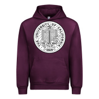Mauve Wine university of california Urban Hoodie - linhVisuals
