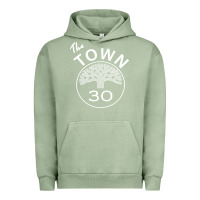 Pigment Oil Green the town Urban Hoodie - linhVisuals