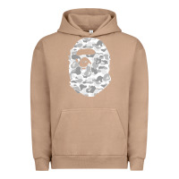Pigment Burro Gorilla Head Shot Urban Hoodie - linhVisuals