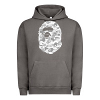 Pigment Tornado Gorilla Head Shot Urban Hoodie - linhVisuals