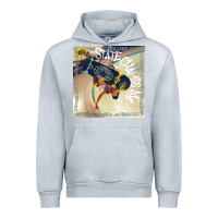 Heather Grey STATE CHAMPS MIREL 5 Urban Hoodie - linhVisuals