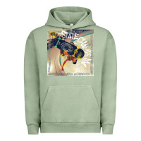 Pigment Oil Green STATE CHAMPS MIREL 5 Urban Hoodie - linhVisuals