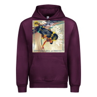 Mauve Wine STATE CHAMPS MIREL 5 Urban Hoodie - linhVisuals
