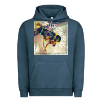 Pigment Midnight Navy STATE CHAMPS MIREL 5 Urban Hoodie - linhVisuals