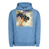 Pigment Pebble Blue STATE CHAMPS MIREL 5 Urban Hoodie - linhVisuals