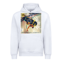 White STATE CHAMPS MIREL 5 Urban Hoodie - linhVisuals