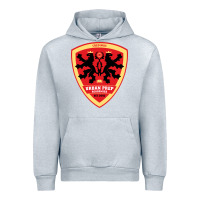 Heather Grey urban prep charter academy for young men Urban Hoodie - linhVisuals