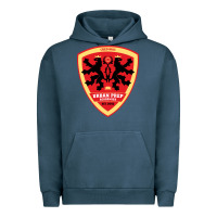 Pigment Midnight Navy urban prep charter academy for young men Urban Hoodie - linhVisuals
