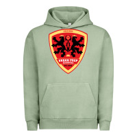 Pigment Oil Green urban prep charter academy for young men Urban Hoodie - linhVisuals