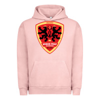 Pigment Salmon urban prep charter academy for young men Urban Hoodie - linhVisuals