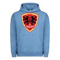 Pigment Pebble Blue urban prep charter academy for young men Urban Hoodie - linhVisuals