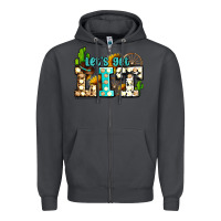 Smoke western lets get lit ado Zipper Hoodie - AdoDesignShop