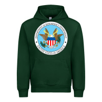 Forest Green department of redundancy department Urban Hoodie - linhVisuals