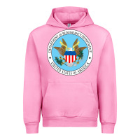Fuchsia Pink department of redundancy department Urban Hoodie - linhVisuals