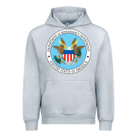 Heather Grey department of redundancy department Urban Hoodie - linhVisuals