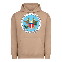 Pigment Burro department of redundancy department Urban Hoodie - linhVisuals