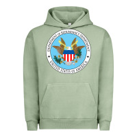 Pigment Oil Green department of redundancy department Urban Hoodie - linhVisuals